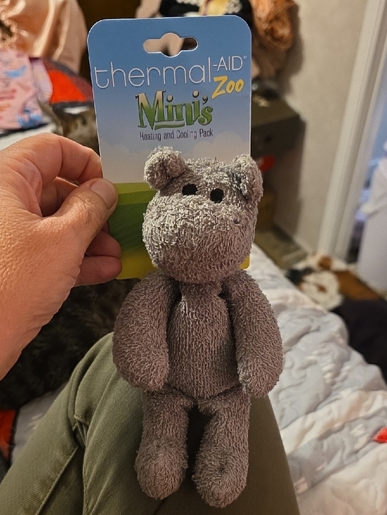 Other - Thermal-Aid Mini's Zoo Grey Plush Heating & Cooling Pack